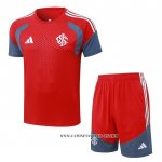 Chandal del SC Internacional 26-27 Manga Corta Rojo - Pantalon Corto