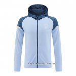Chaqueta con Capucha del Manchester City 24-25 Azul