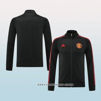 Chaqueta del Manchester United 22-23 Negro