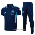 Conjunto Polo del Arsenal 25-26 Azul
