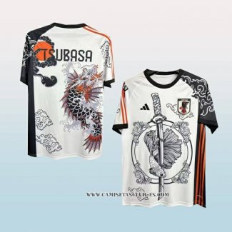 Tailandia Camiseta Japon Dragon 24-25 Blanco