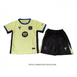 Camiseta Barcelona Special Nino 25-26 Amarillo
