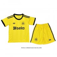 Camiseta Newcastle United Portero Nino 25-26 Amarillo