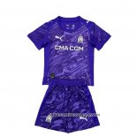 Camiseta Olympique Marsella Portero Nino 25-26 Purpura