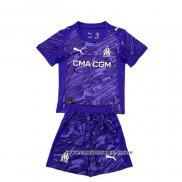 Camiseta Olympique Marsella Portero Nino 25-26 Purpura