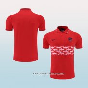 Camiseta Polo del Atletico Madrid 22-23 Rojo