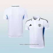 Camiseta Polo del Manchester United 25-26 Blanco