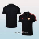 Camiseta Polo del Manchester United 25-26 Negro