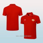 Camiseta Polo del Manchester United 25-26 Rojo