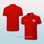 Camiseta Polo del Manchester United 25-26 Rojo