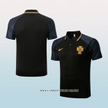 Camiseta Polo del Portugal 22-23 Negro