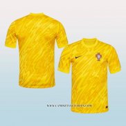 Camiseta Portugal Portero 2024 Amarillo