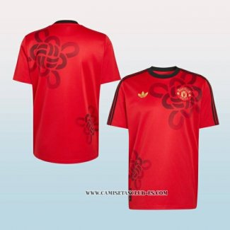 Camiseta Pre Partido del Manchester United 25-26 Rojo