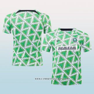 Camiseta Pre Partido del Nigeria 2022 Verde