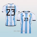 Camiseta Primera Argentina Jugador D.Martinez 2022