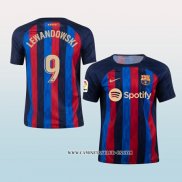 Camiseta Primera Barcelona Jugador Lewandowski 22-23