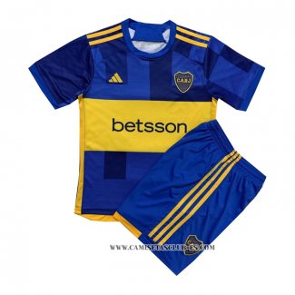 Camiseta Primera Boca Juniors Nino 23-24