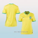 Camiseta Primera Brasil Mujer 2022