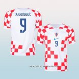 Camiseta Primera Croacia Jugador Kramaric 2022