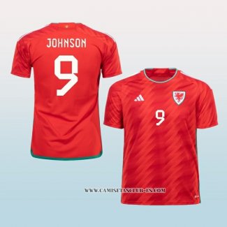 Camiseta Primera Gales Jugador Johnson 2022