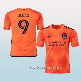 Camiseta Primera Houston Dynamo Jugador Sebas 23-24