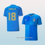 Camiseta Primera Italia Jugador Barella 2022