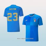 Camiseta Primera Italia Jugador Bastoni 2022