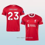 Camiseta Primera Liverpool Jugador Luis Diaz 23-24