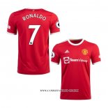 Camiseta Primera Manchester United Jugador Ronaldo 21-22