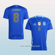 Camiseta Segunda Argentina Jugador E.Fernandez 2024