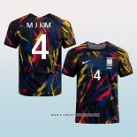 Camiseta Segunda Corea del Sur Jugador Kim Min-Jae 2022