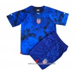 Camiseta Segunda Estados Unidos Nino 2022