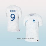 Camiseta Segunda Francia Jugador Giroud 2022