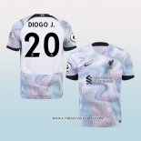 Camiseta Segunda Liverpool Jugador Diogo J. 22-23