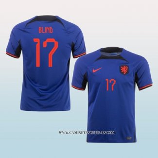 Camiseta Segunda Paises Bajos Jugador Blind 2022