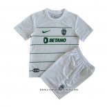 Camiseta Segunda Sporting Nino 23-24
