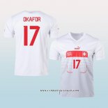 Camiseta Segunda Suiza Jugador Okafor 2022