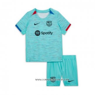 Camiseta Tercera Barcelona Nino 23-24