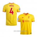 Camiseta Tercera Liverpool Jugador Virgil 21-22