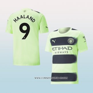 Camiseta Tercera Manchester City Jugador Haaland 22-23