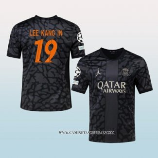 Camiseta Tercera Paris Saint-Germain Jugador Lee Kang In 23-24