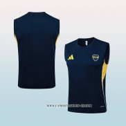 Camiseta de Entrenamiento Boca Juniors 25-26 Sin Mangas Azul
