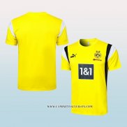 Camiseta de Entrenamiento Borussia Dortmund 23-24 Amarillo