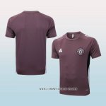 Camiseta de Entrenamiento Manchester United 25-26 Marron