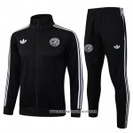 Chandal de Chaqueta del Alemania 125 Aniversario Nino 25-26 Negro