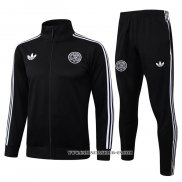 Chandal de Chaqueta del Alemania 125 Aniversario Nino 25-26 Negro