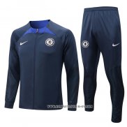 Chandal de Chaqueta del Chelsea 22-23 Azul