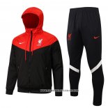 Chandal de Rompevientos del Liverpool 2021 Rojo