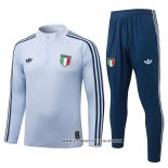 Chandal de Sudadera del Italia 26-27 Azul Claro