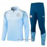 Chandal de Sudadera del Manchester City 23-24 Azul